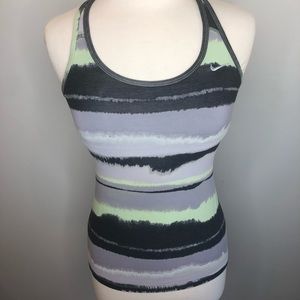 💪🏻 Nike tye dye style stripe tank